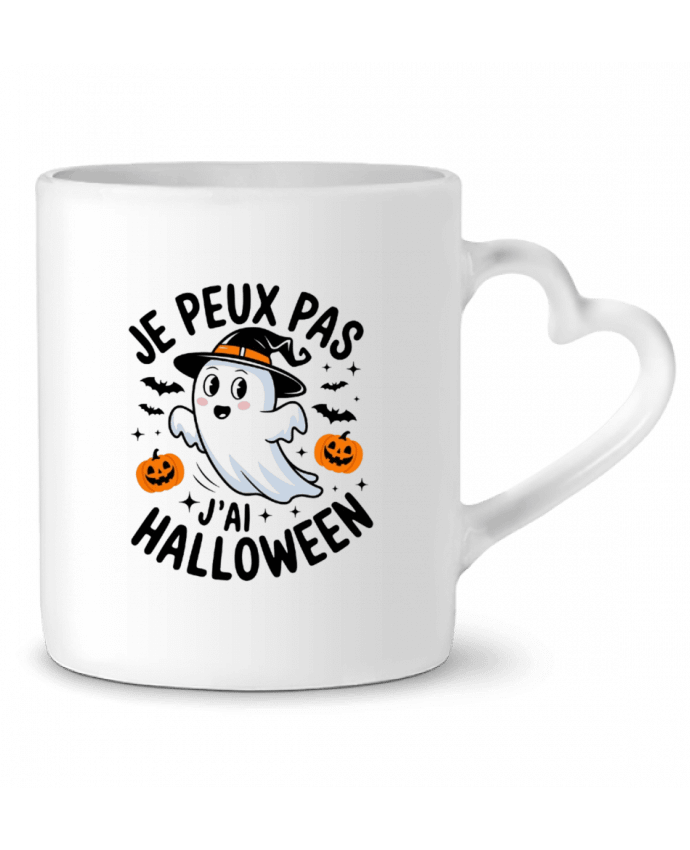 Mug coeur je peux pas j'ai halloween par bwilfy