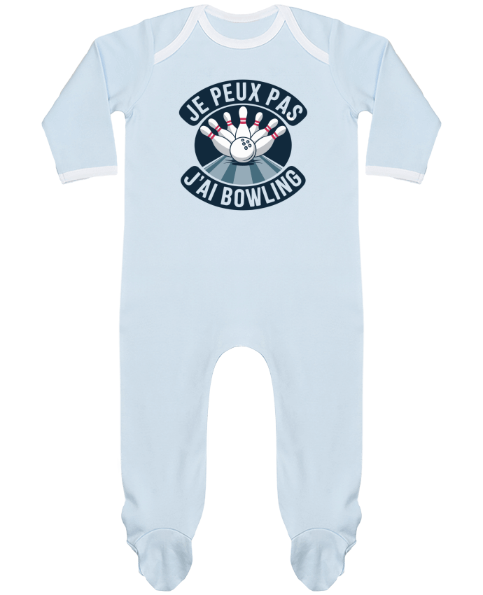 Body Pyjama Bébé je peux pas j'ai bowling par bwilfy