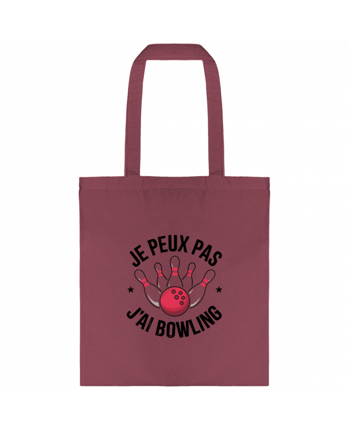 Tote-bag je peux pas j'ai bowling par bwilfy