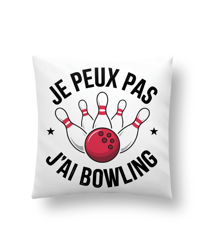 Coussin je peux pas j'ai bowling par bwilfy