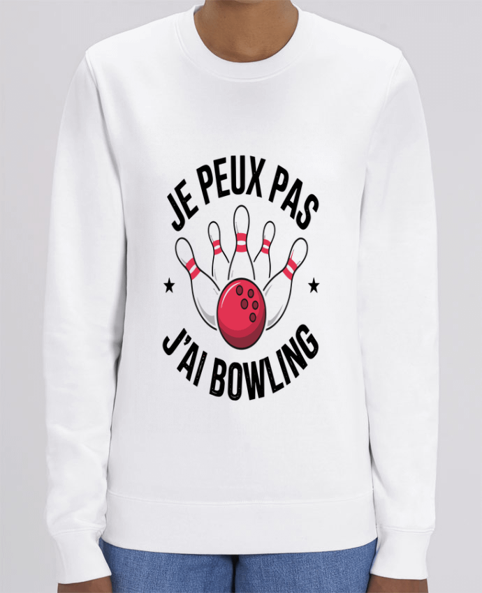Sweat-shirt je peux pas j'ai bowling Par bwilfy