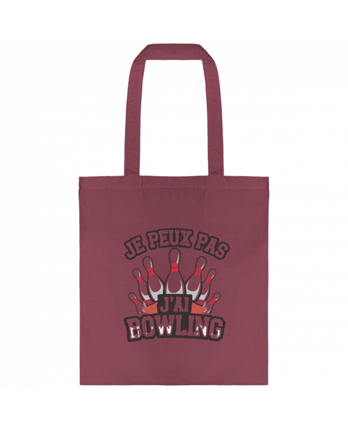Tote-bag je peux pas j'ai bowling par bwilfy