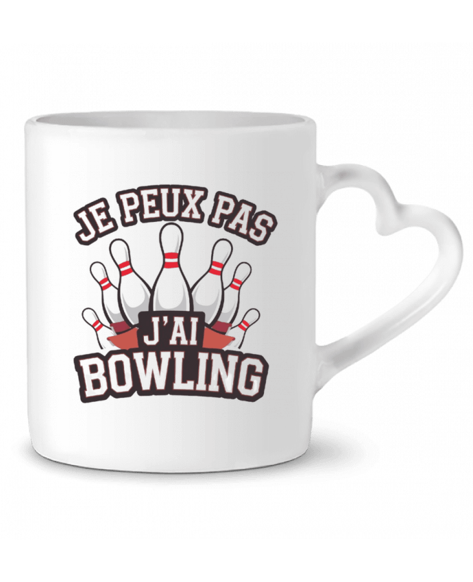 Mug coeur je peux pas j'ai bowling par bwilfy