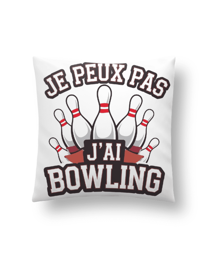 Coussin je peux pas j'ai bowling par bwilfy