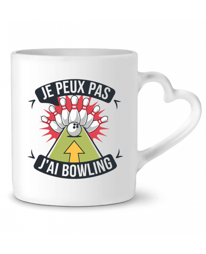 Mug coeur je peux pas j'ai bowling par bwilfy