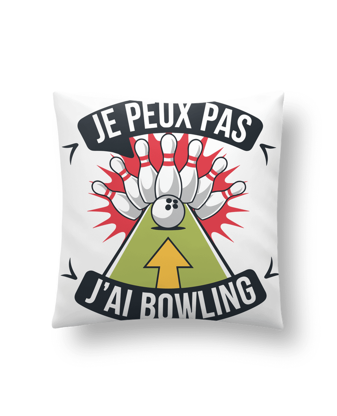 Coussin je peux pas j'ai bowling par bwilfy