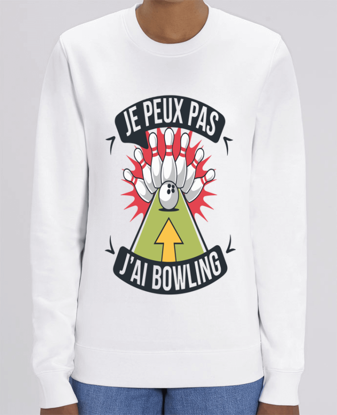 Sweat-shirt je peux pas j'ai bowling Par bwilfy