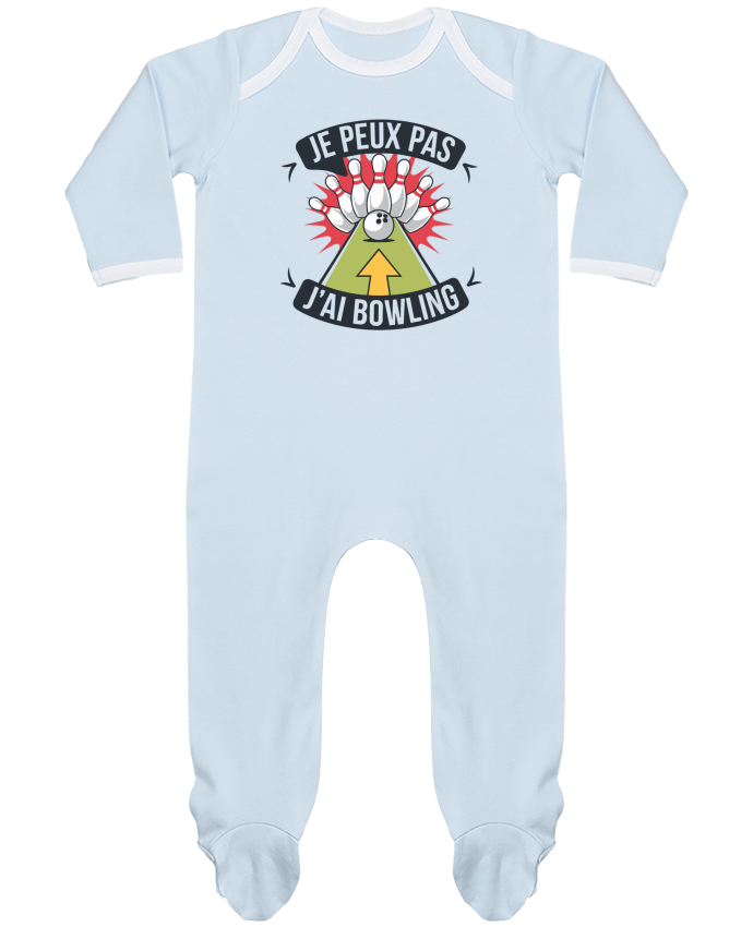 Body Pyjama Bébé je peux pas j'ai bowling par bwilfy