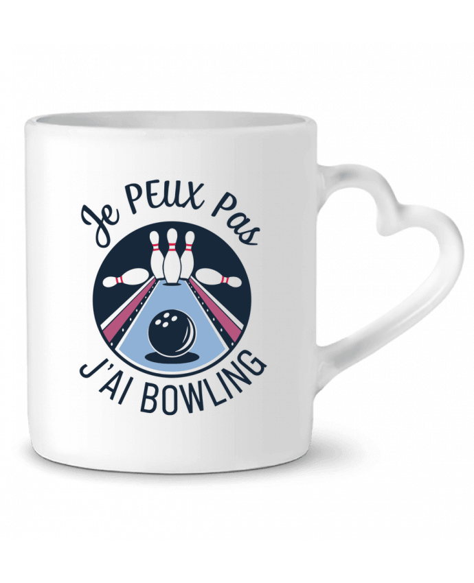 Mug coeur je peux pas j'ai bowling par bwilfy