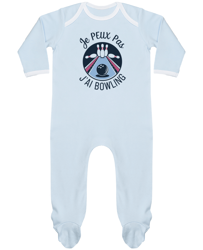 Body Pyjama Bébé je peux pas j'ai bowling par bwilfy