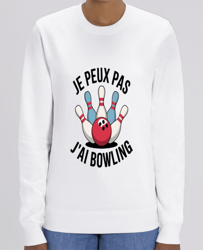 Sweat-shirt je peux pas j'ai bowling Par bwilfy