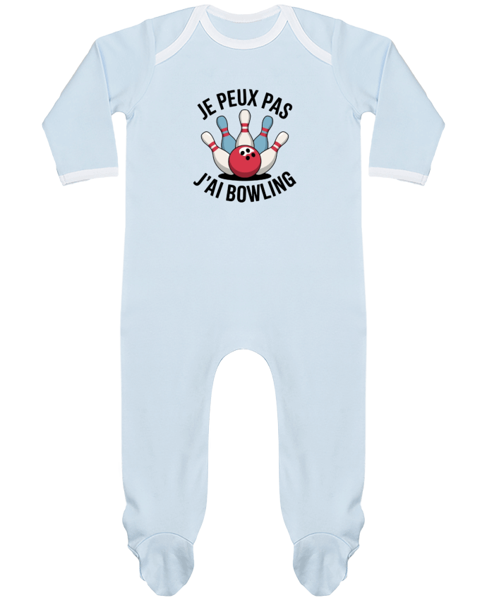 Body Pyjama Bébé je peux pas j'ai bowling par bwilfy