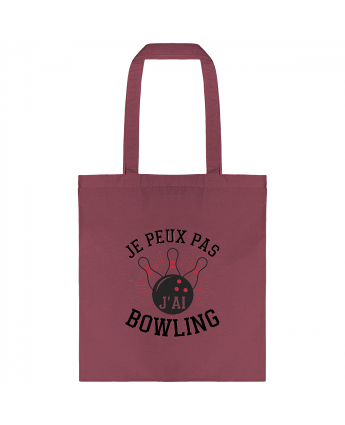 Tote-bag je peux pas j'ai bowling par bwilfy