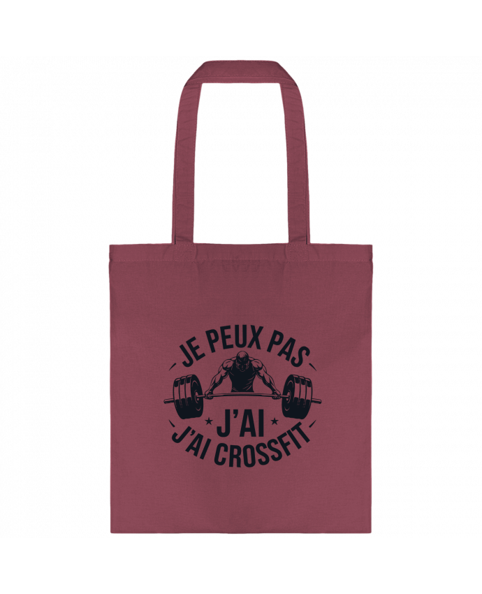 Tote-bag je peux pas j'ai crossfit par bwilfy