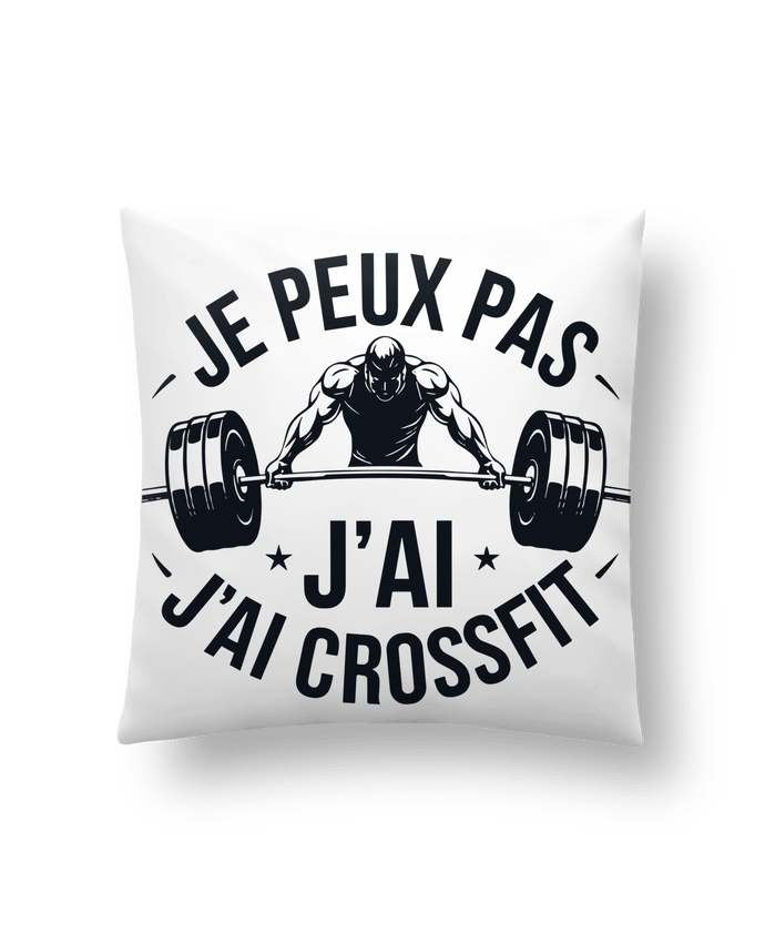 Coussin je peux pas j'ai crossfit par bwilfy