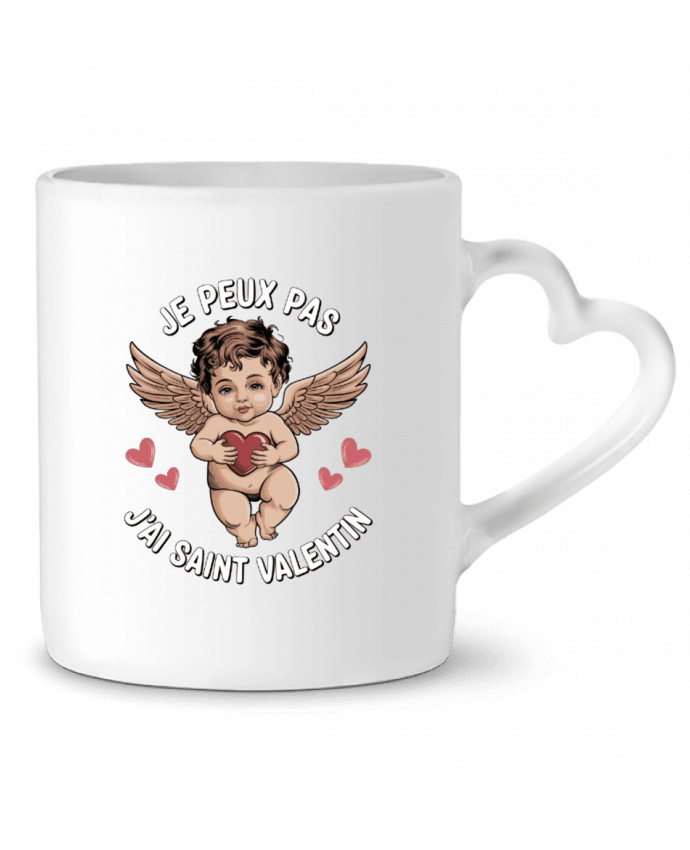 Mug coeur je peux pas j'ai saint Valentin par bwilfy