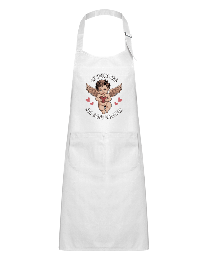Tablier Enfant je peux pas j'ai saint Valentin par bwilfy