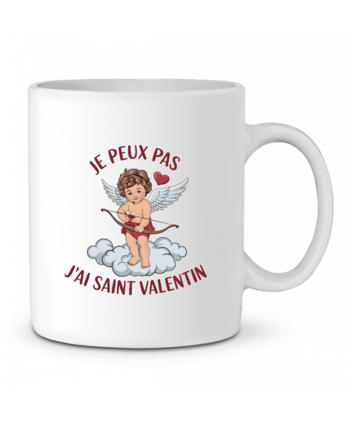 Mug  je peux pas j'ai saint Valentin par bwilfy