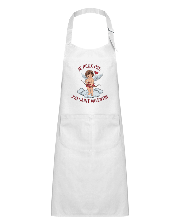 Tablier Enfant je peux pas j'ai saint Valentin par bwilfy