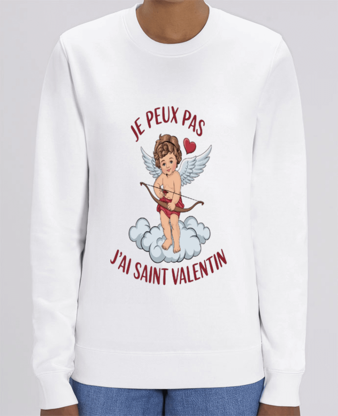 Sweat-shirt je peux pas j'ai saint Valentin Par bwilfy