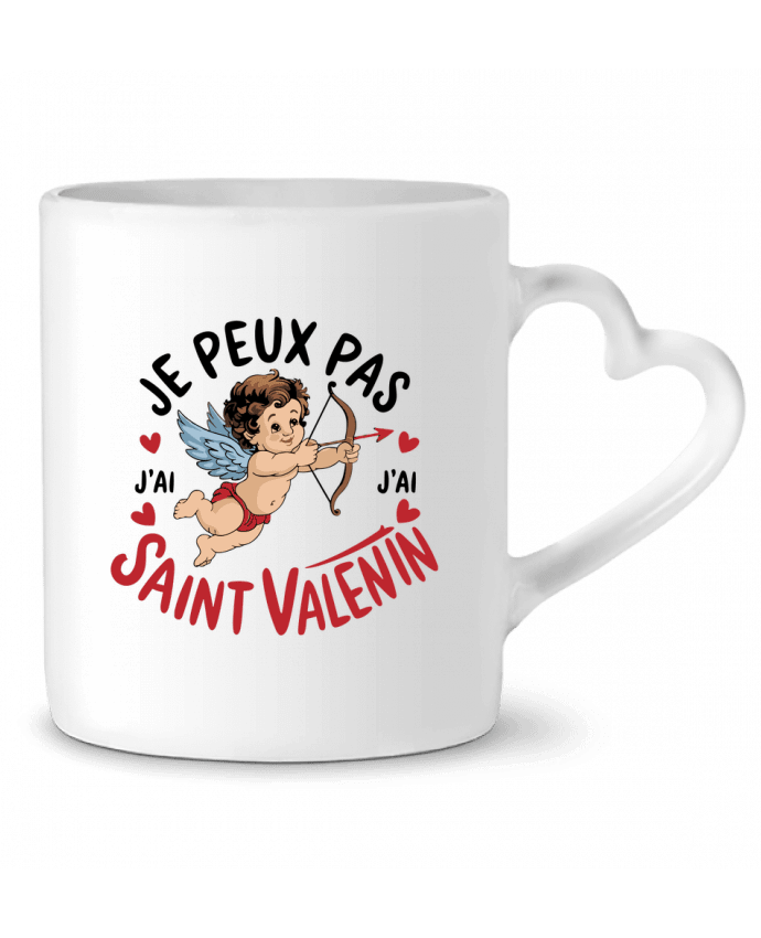 Mug coeur je peux pas j'ai saint Valentin par bwilfy