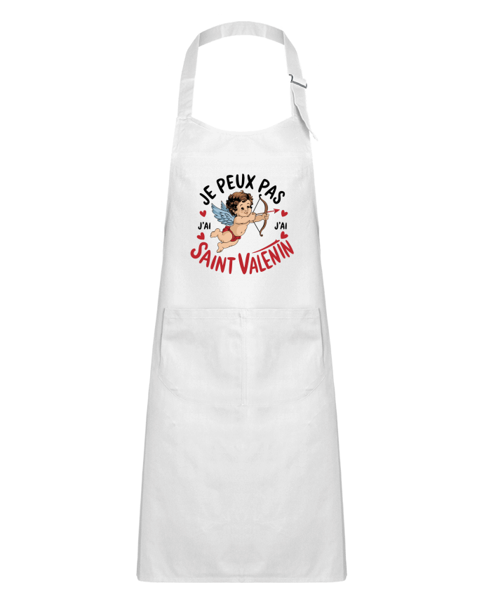 Tablier Enfant je peux pas j'ai saint Valentin par bwilfy