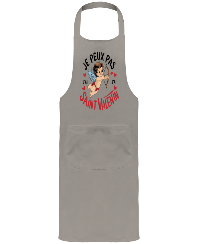 Tablier avec poches je peux pas j'ai saint Valentin par bwilfy