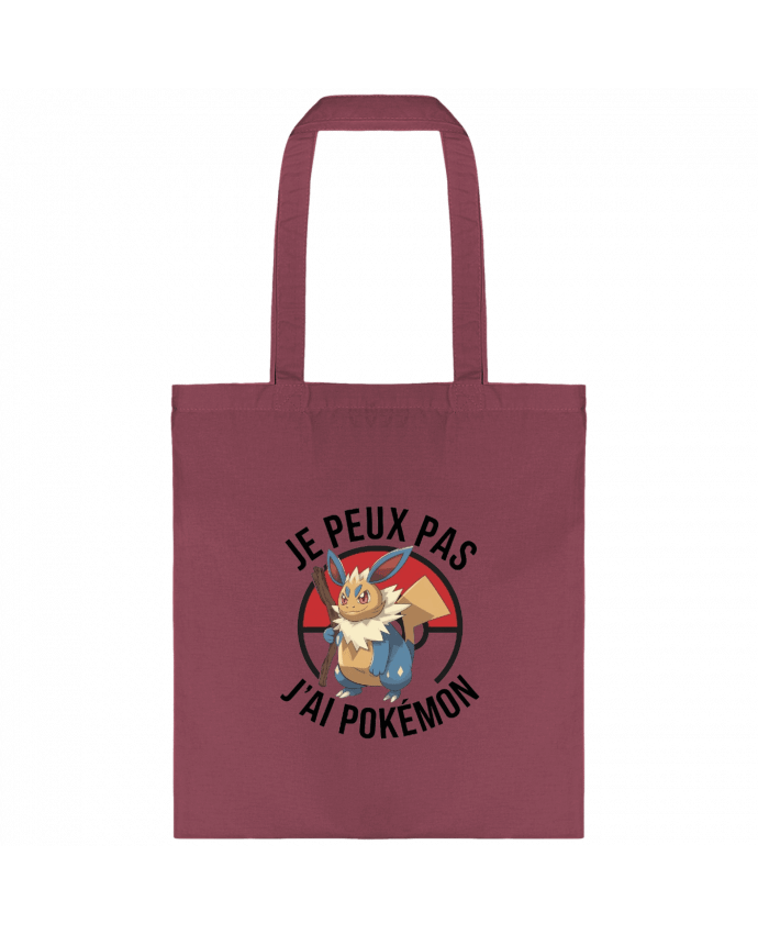 Tote-bag je peux pas j'ai Pokemon par bwilfy