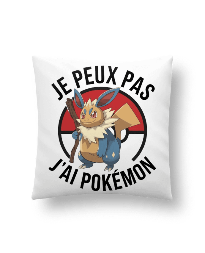 Coussin je peux pas j'ai Pokemon par bwilfy