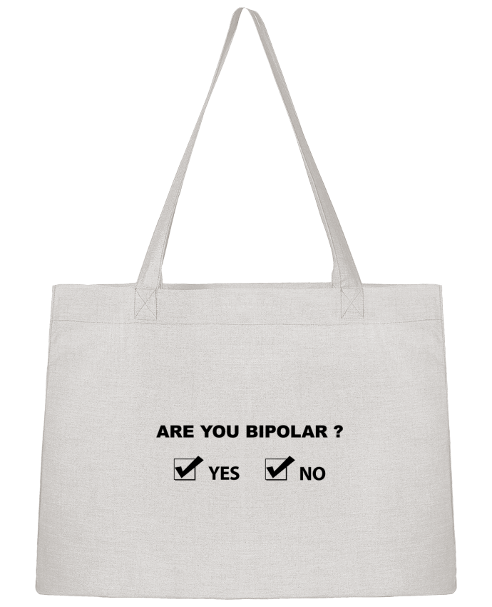 Shopping tote bag Stanley Stella Are you bipolar by justsayin