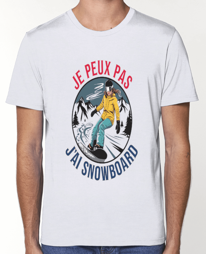 T-Shirt je peux pas jai snowboard par bwilfy