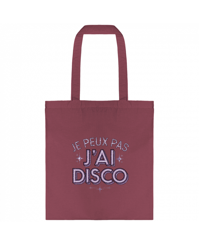 Tote-bag je peux pas j'ai disco par bwilfy