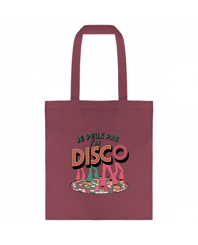 Tote-bag je peux pas j'ai disco par bwilfy
