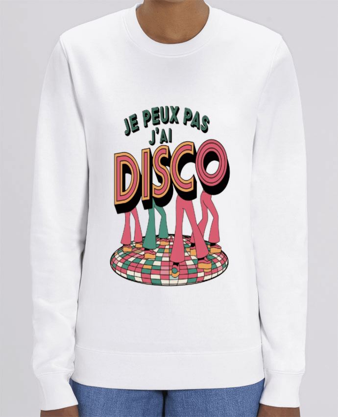 Sweat-shirt je peux pas j'ai disco Par bwilfy