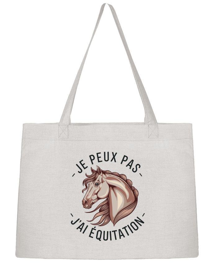 Sac Shopping je peux pas j'ai équitation par bwilfy