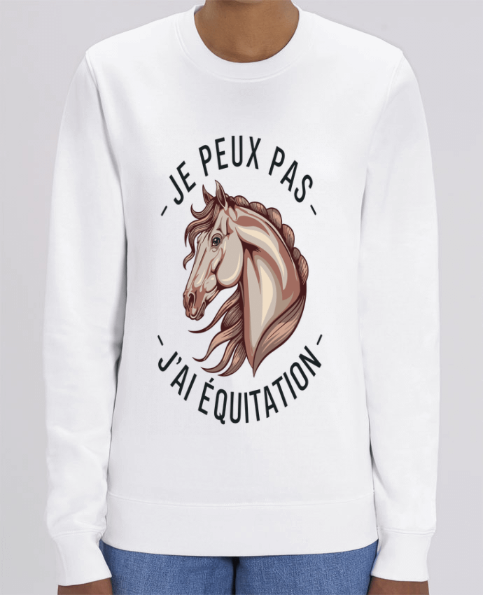 Sweat-shirt je peux pas j'ai équitation Par bwilfy