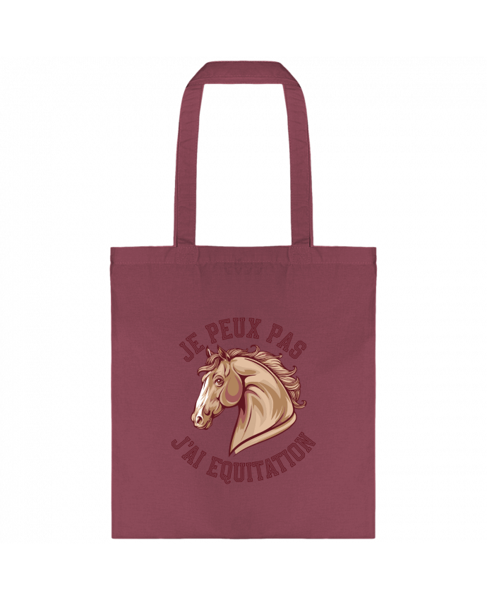 Tote-bag je peux pas j'ai equitation par bwilfy