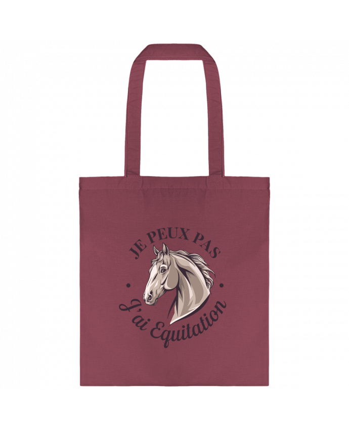 Tote-bag je peux pas j'ai équitation par bwilfy