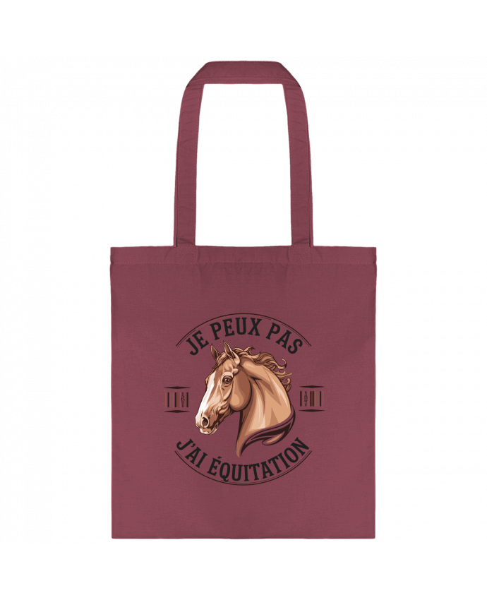 Tote-bag je peux pas j'ai equitation par bwilfy