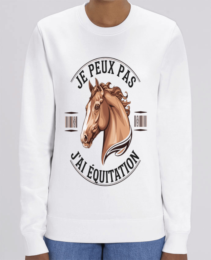 Sweat-shirt je peux pas j'ai equitation Par bwilfy