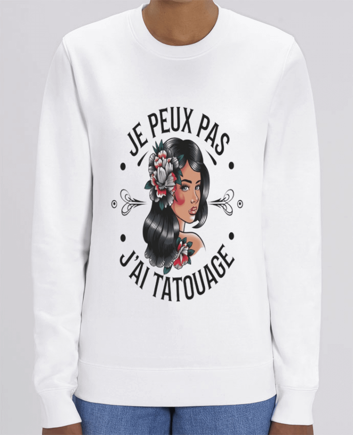 Sweat-shirt je peux pas j'ai tatouage Par bwilfy