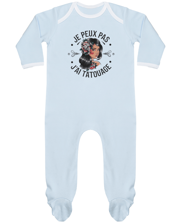 Body Pyjama Bébé je peux pas j'ai tatouage par bwilfy