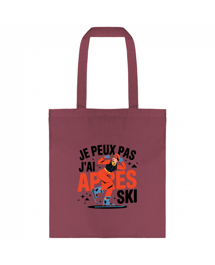 Tote-bag je peux pas j'ai après ski par bwilfy