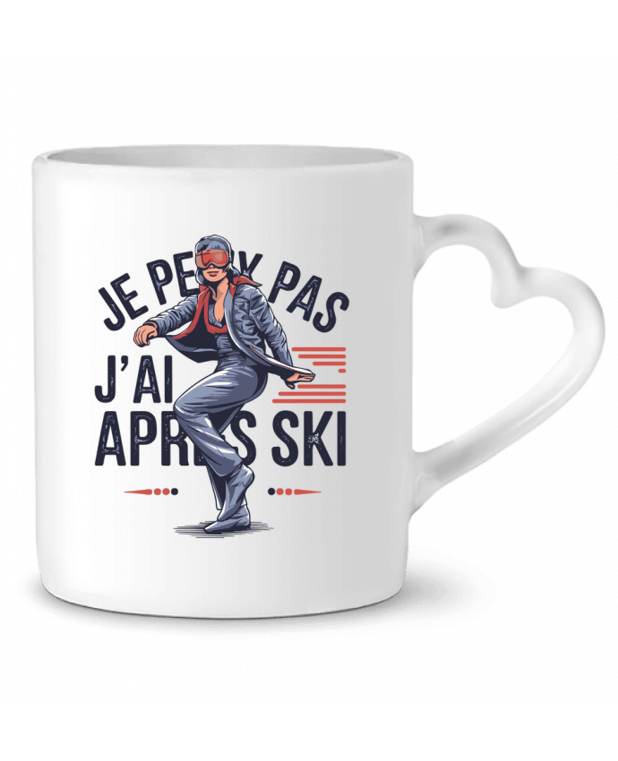 Mug coeur je peux pas j'ai après ski par bwilfy