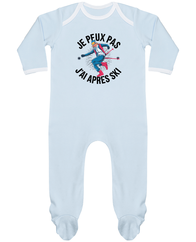 Body Pyjama Bébé je peux pas j'ai après ski par bwilfy