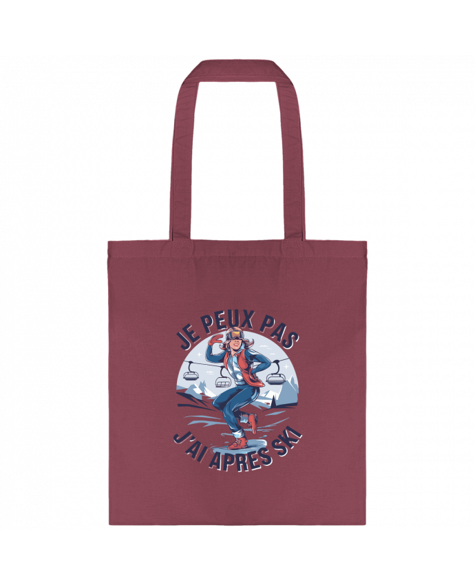 Tote-bag je peux pas j'ai après ski par bwilfy