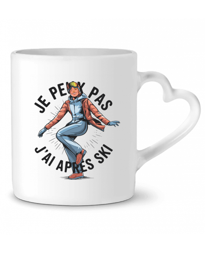 Mug coeur je peux pas j'ai après ski par bwilfy