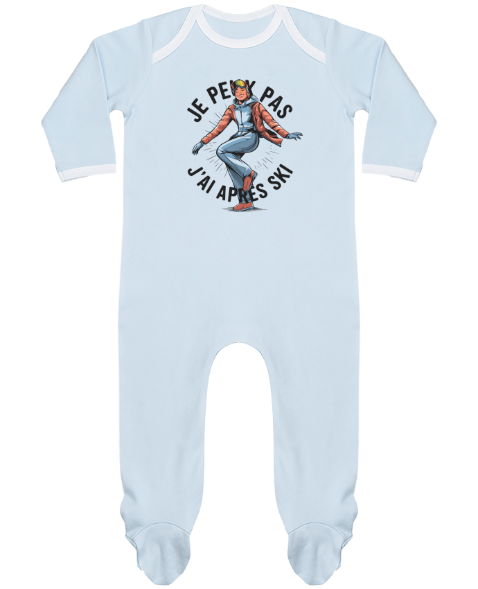Body Pyjama Bébé je peux pas j'ai après ski par bwilfy