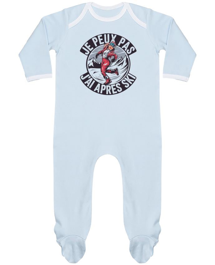 Body Pyjama Bébé je peux pas j'ai après ski par bwilfy
