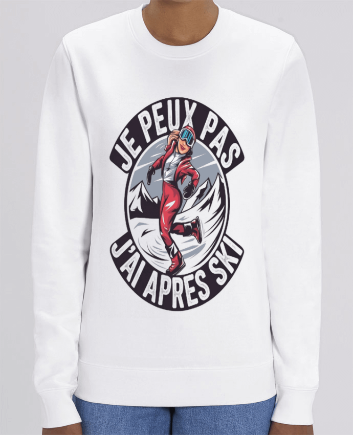 Sweat-shirt je peux pas j'ai après ski Par bwilfy